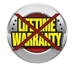 No Lifetime Warranty